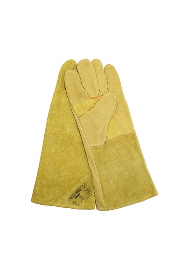 Hegi Fe18 Sarı Kaynakçı Eldiveni No:10