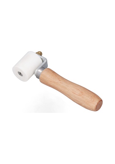 Yunboo Isı Dayanıklı Ahşap Kolu Fıçkırcı - Pvc Su Geçirmez Filmi Ve Kumaş Folyo İçin Ergonomik Pres Rulosu Diğer