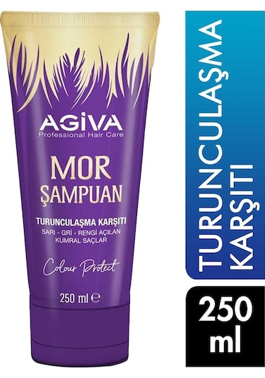 Agiva Mor Şampuan Turunculaşma Karşıtı 250 ML