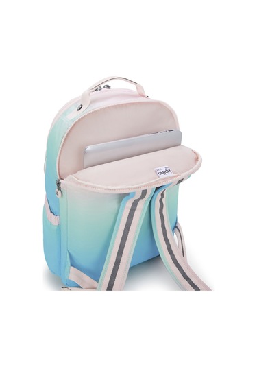 Kipling Seoul Lap Okul Çantası Gradient Sea Kı665863u Gradient Sea