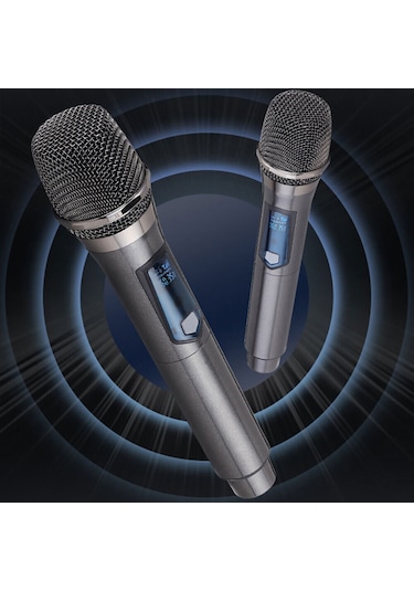 Springsun Mikrofon Şarj Edilebilir Modeller Kablosuz Mikrofon Ev K Şarkı Açık Hava Ses