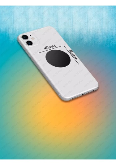 Sbm Place Manyetik Askı İçin Metal Plakalar 2 Adet 175404488 Siyah