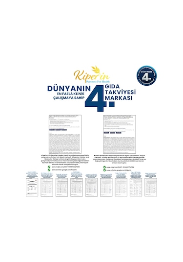 Kiperin %100 Saf Ve Doğal Yüksek Biyoaktif Çift Hidrolize Kolajen Peptitler İçeren Diyet Takviyesi 300gr