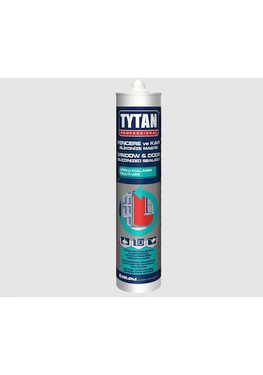 Tytan Pencere Ve Kapı Silikonize Bronz Mastik 500 Gr