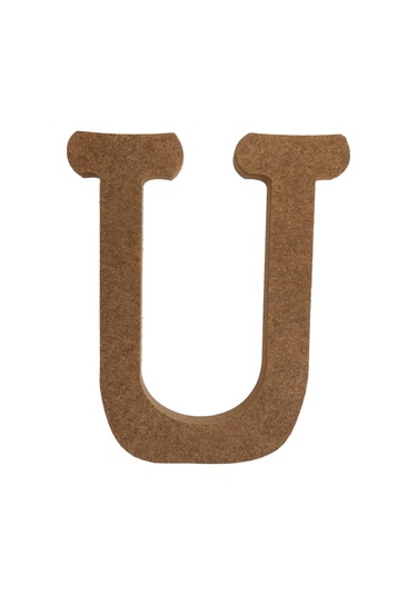 Na Neşeli Ahşap 15 Cm 18 Mm Ahşap U Harfi.boyanabilir Ahşap Harf.ahşap Boyama Ürünü.ham Ahşap Harf Model Neseli234568202