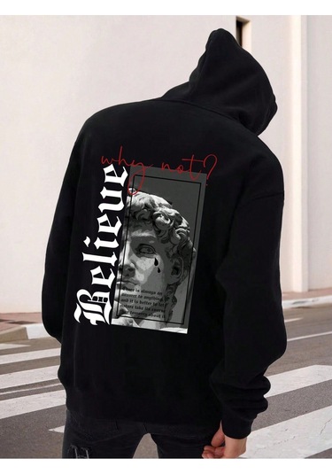 Unisex Kadın/erkek Harajuka Sokakt Oyun Kartı Baskı Siyah-17351 Siyah