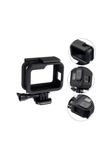 Oem Marka Fs9 Gopro 9 / 10 / 11 / 12 İçin Plastik Kafes Siyah