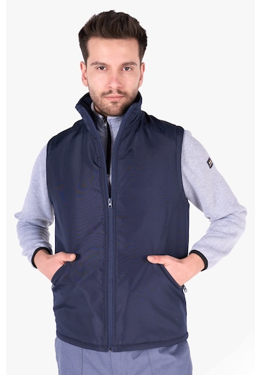 Micro Yelek İçi Polarlı Lacivert