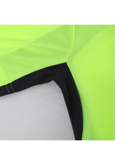 Arsuxeo Erkekler Kısa Kollu Hızlı Kuru Bisiklet T-shirt Koşu Xl Yeşil