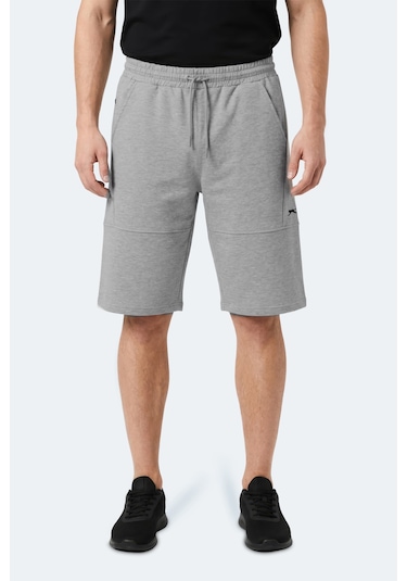 Slazenger Noctura Erkek Kapri Gri Şort