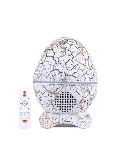 Ganzhoushop Yıldızlı Uzaktan Sones Projektör Müzikli Lambası Kumandalı Gece Işık Altın Hd Gece Lambası Çok Renkli