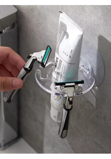 2s.k Diş Fırçası, Diş Macunu Ve Tıraş Bıçağı Tutucu 188224987 Beyaz