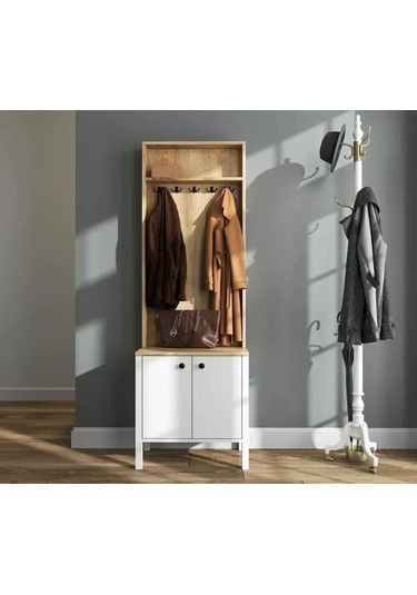 Sakura Frn-20077 Helen Portmanto Beyaz - Ceviz