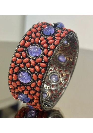 Mercan Tanzanit Elmas Bilezik 177