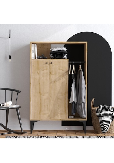 Decormet Bella Elbise Dolabı Dec0115 Çok Renkli