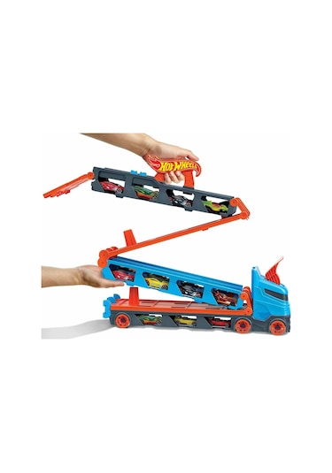 Hot Wheels GVG37 Sürat Pistli Tır 3 Adet 1:64 Ölçekli Araba İçerir
