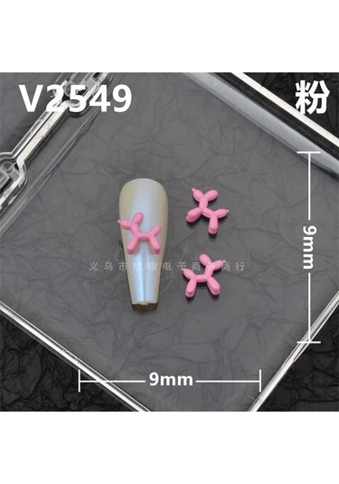 10 Adet Sevimli Alaşım Köpek Tırnak Uğurlu Takı 3d Kawaii Punk Köpek Tırnak Sanat Dekorasyon Malzemeleri Parçaları Dıy Çok Renkli Çivi Aksesuarları Green