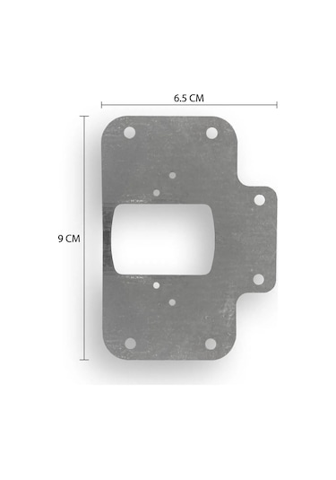 6 Adet Menteşe Tamir Sacı Pratik Paslanmaz Dolap Tamir Onarım Kiti Kapak Menteşe Tamir Onarım Seti Diğer