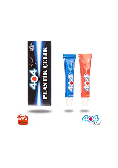 404 Yapıştırıcı Epoxy Plastik Çelik Epoxi Epoksi 16G