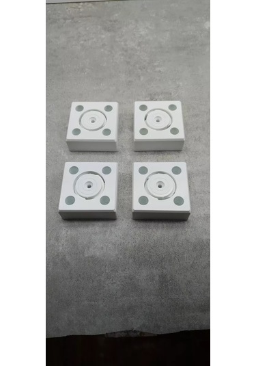 F Furnitura Mobilya Ayakları Ayarlanabilir Destek 241182695 Beyaz