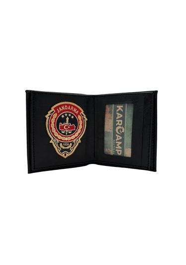 Jandarma Rozetli Askeri Jandarma Cüzdanı V2