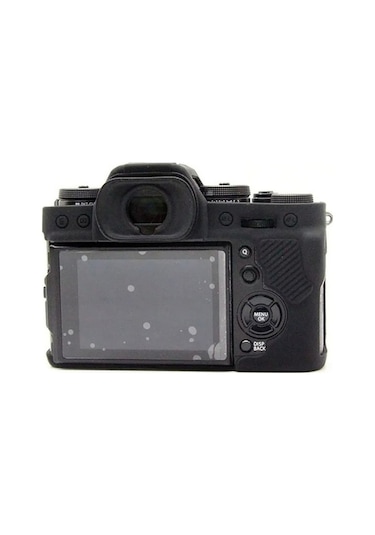 Pazly Fujifilm X-t3 Yumuşak Silikon Kılıf - Çizilmez Kamera Koruyucu Kapağı Siyah