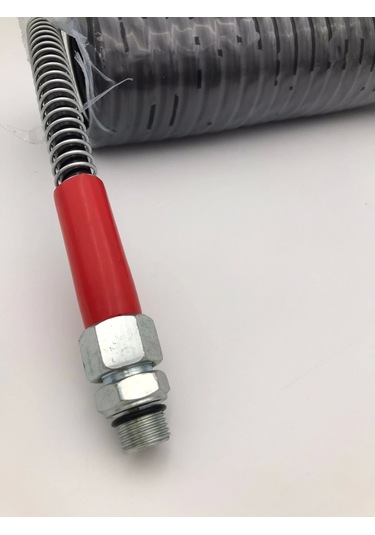 Dorse Hortumu 8 X 12 Mm 5.5 Mt Siyah Uçları Kırmızı M22x1.5 Rekorlu