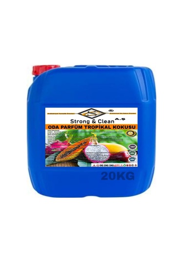 Strong&Clean Oda Parfüm Tropikal Kokulu 20 KG