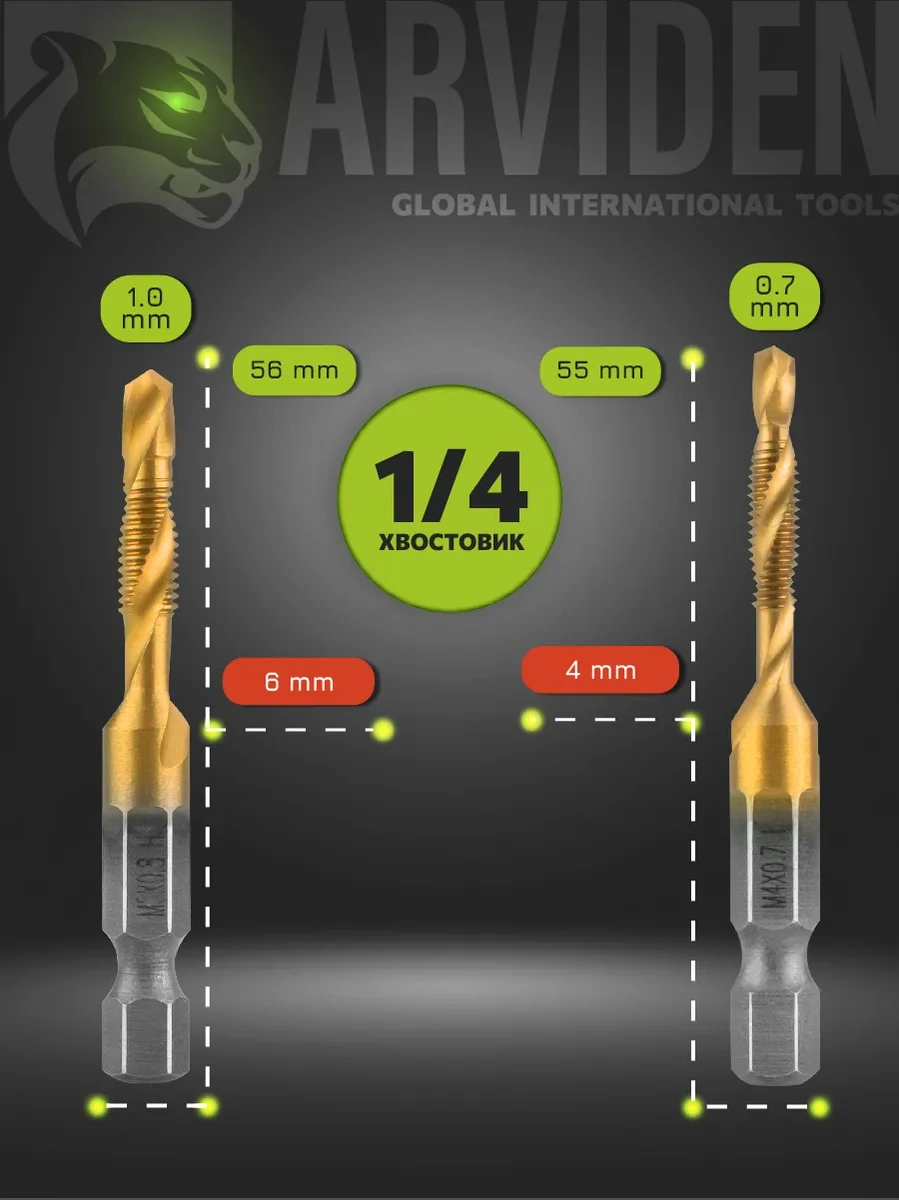 Arvıden Metal İçin Kılavuz Ve Matkap Ucu S 261768823