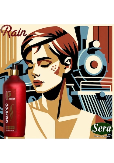 Rain Protein Saç Kremi 800 ML + Protein Şampuan 800 ML