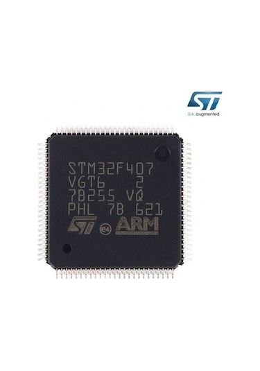 Stm32f407vgt6 Microcontroller Lqfp100 Dsp Fpu Arm Cortex-m4 32 Bit Mcu 1 Mbyte Flash 168mhz Cpu