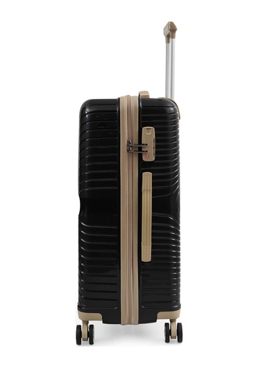 Ççs 5239 Polipropilen Orta Boy Valiz Siyah-bej Siyah - Bej