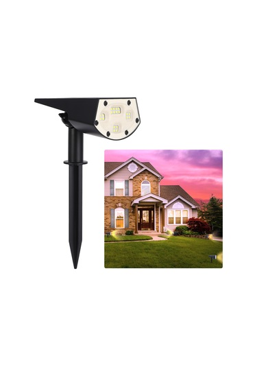 Folinda Güneş Enerjili Bahçe Işığı - Zemin Veya Duvar Montajlı, Ip65 Su Geçirmez, Otomatik Açık/kapalı, 2 Seviye Parlaklık Ayarlı Isıl Işık Hc-cp20