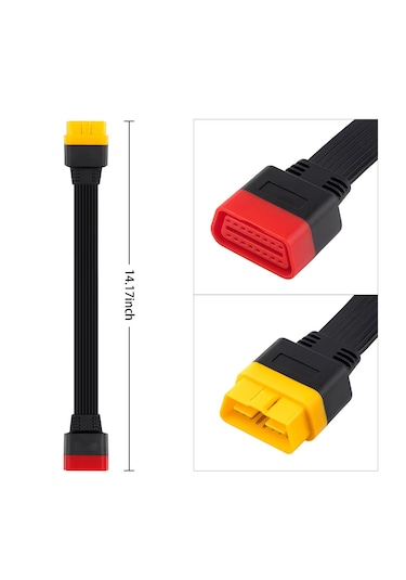 Launch Obd2 Uzatma Kablosu 36 Cm A Kalite