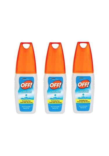 Off Sivrisineklere Karşı Koruyucu Losyon 100 Ml X3 Adet