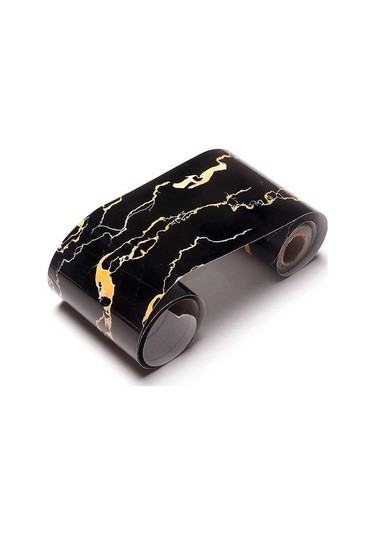 Novahub 5m Kendinden Yapışkanlı Duvar Kenarlığı Bordermarble Duvar Kağıdı - Güvenli Ve Şık Ev Dekoru Diğer