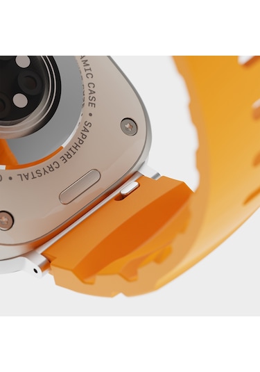 Apple Uyumlu Watch 44mm Zore Krd-143 Silikon Kordon
