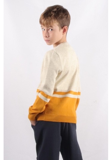 Alexandergardı Bisiklet Yaka Çocuk Triko Kazak C21-18668 001