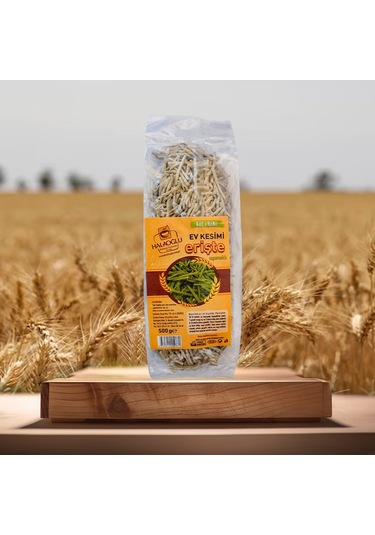 Halaoğlu Ispanaklı Kesme Erişte 500 G