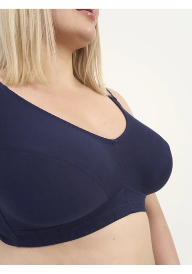 Lavandına Desteksiz Pamuklu Sütyen Yeni Zaman 228891412 Mavi