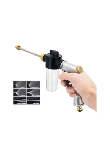 Valkyrie Basınçlı Su Köpük Tabancası Bahçe Sulama Araba Yıkama Bahçe İlaçlama Tabanca Başlık