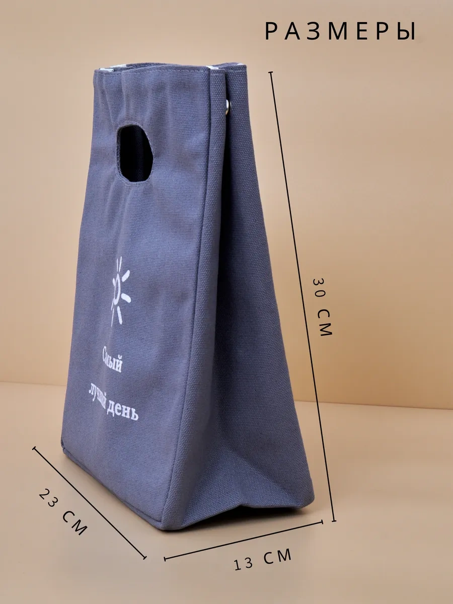 Nevodinocku Termo Çanta Yemek Ve Öğle Yemeği Soğutucu Çanta Seyahat Çanvası 140164209 Gri