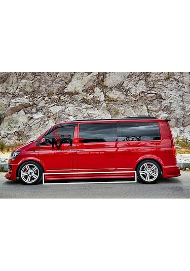 Vw Transporter T7 Uzun Şase Marşpiyel Fiberglass Boyasız