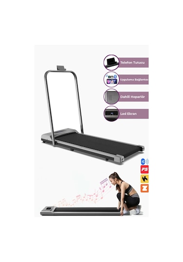Relax Bluetoothlu Uzaktan Kumandalı Portatif Yürüme Ve Koşu Bandı