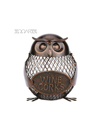 Jms Tooarts Baykuş Örgü Şarap Şişesi Tutucu