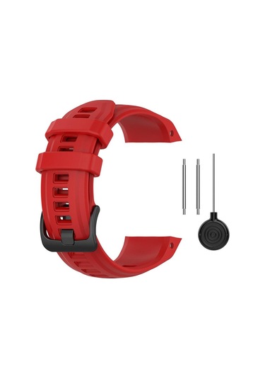 Garmin Instinct 2s Akıllı Saat Bandı İçin 20mm Silikon Kordonlu Saat Kayışı