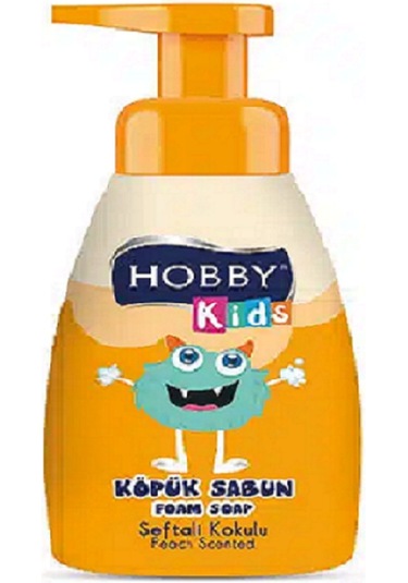 Hobby Kids Köpük Sabun Şeftali Kokulu 200 ML x 3