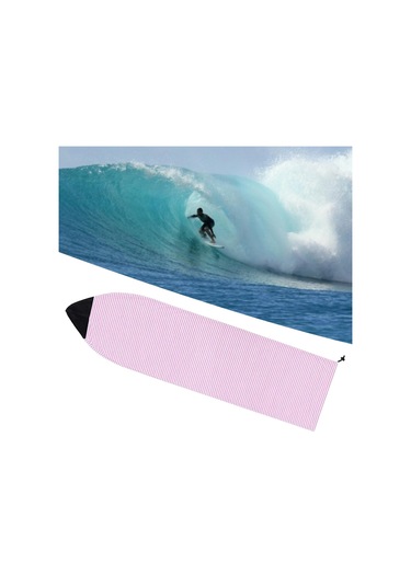 Suntek Snowboard Için Sörf Tahtası Çorap Örtüsü 230cmx50cm-pembe Pembe