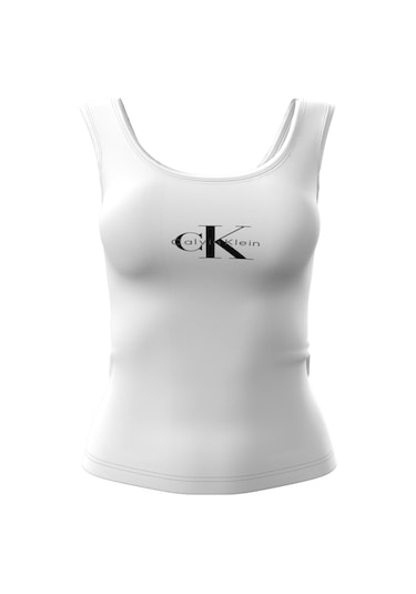 Calvin Klein Ck Kadın Beyaz Kolsuz Bluz-13662 Beyaz Calvin Klein Ck Kadın Beyaz Kolsuz Bluz-13662 Beyaz