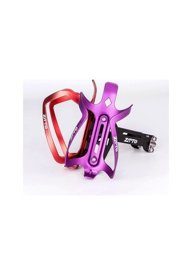 Dancemonkey Ztto Zdkssj Bisiklet Selesi Çift Şişe Kafesi Tutucu Adaptör, Alüminyum Alaşımlı Çift Şişe Kafesi Genişletici Acid Yeşili